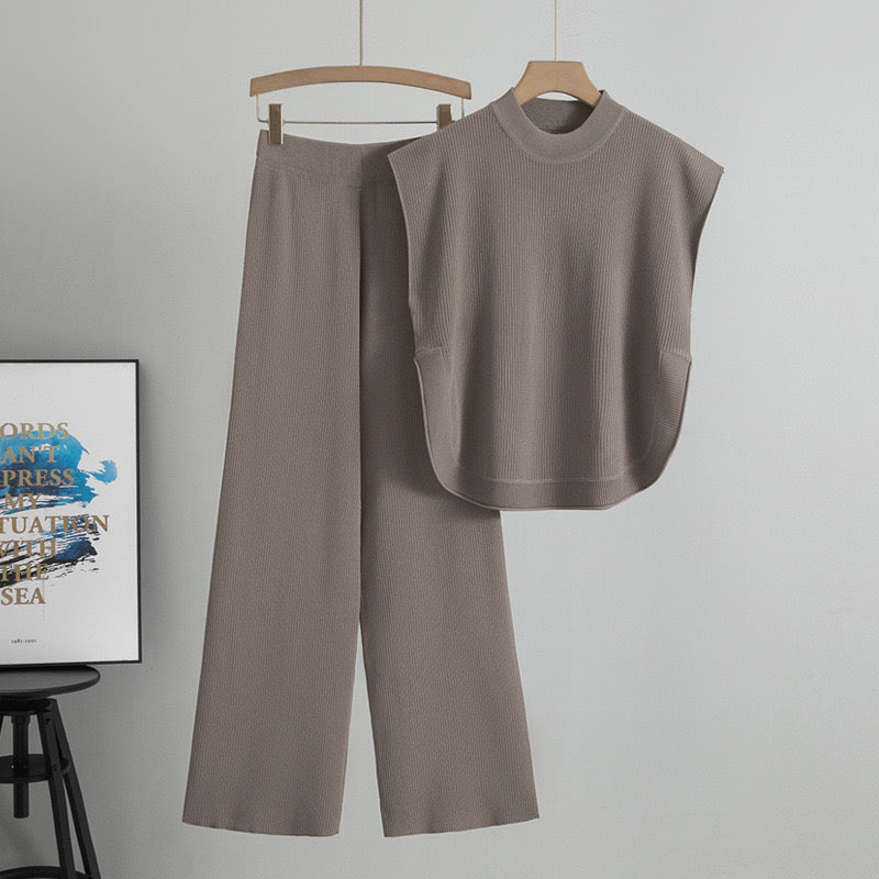 :
Ensemble taupe été gris sophistication estivale moderne MAX FOR ME