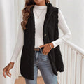 Gilet capuche femme beige fermeture boutonnée moderne MAX FOR ME