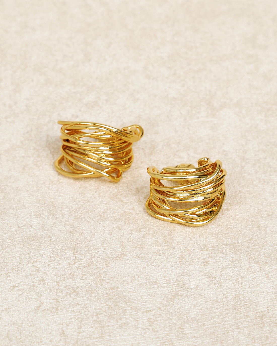 Boucles d'oreilles plaquées or Default MAX FOR ME