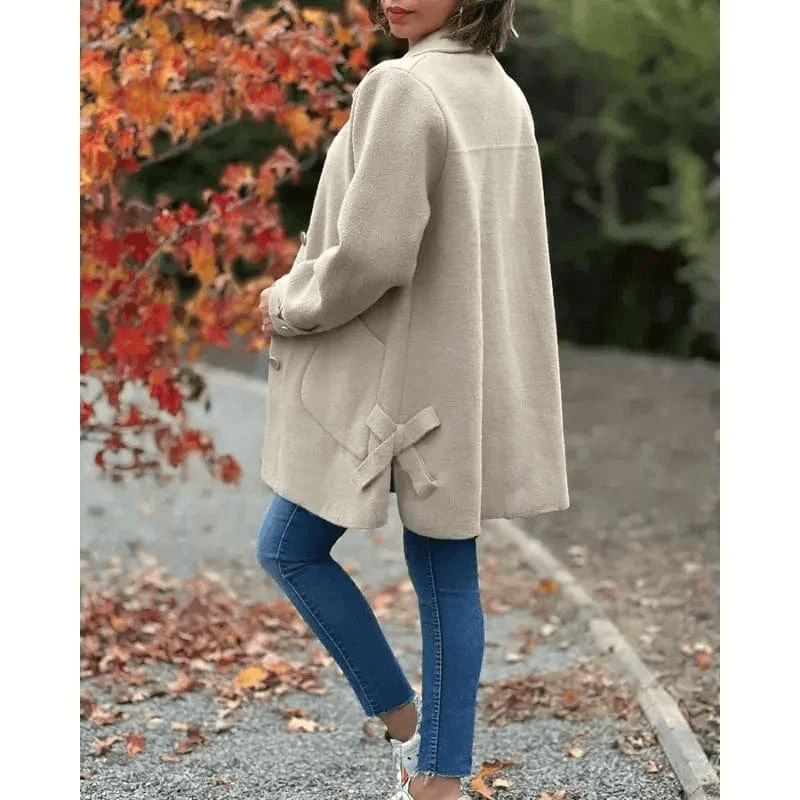 Manteau Milani – Élégance décontractée et  automnale 