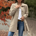Manteau Milani – Élégance décontractée et  automnale 