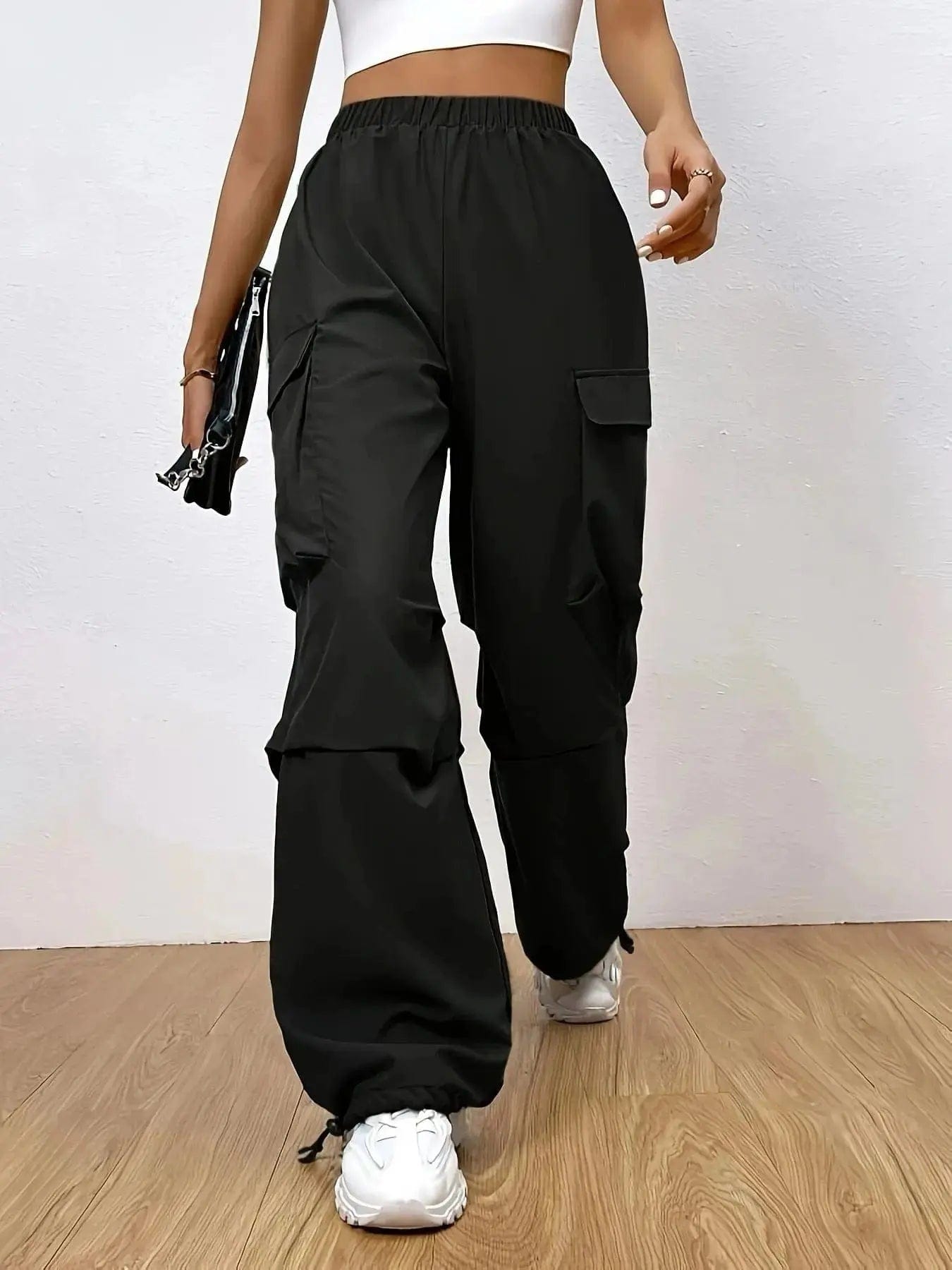 Pantalon Cargo Taille Haute – Look Streetwear et Confort Assumé MAX for ME