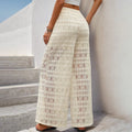 Pantalon crochet taille haute - votre élégance bohème estivale - MAX FOR ME MAX FOR ME