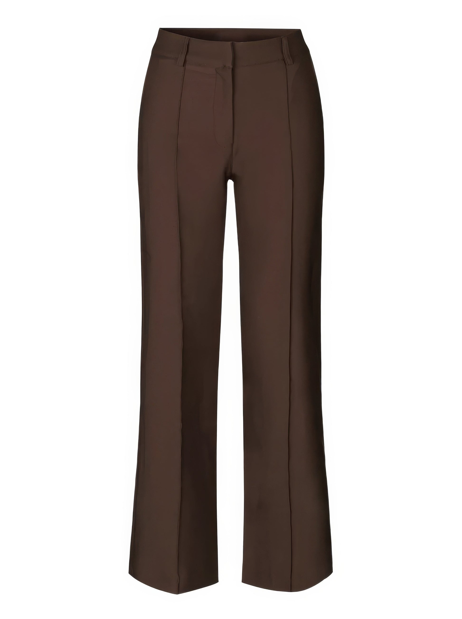 Pantalon évasé stretch taille haute - une silhouette de rêve - MAX FOR ME MAX FOR ME