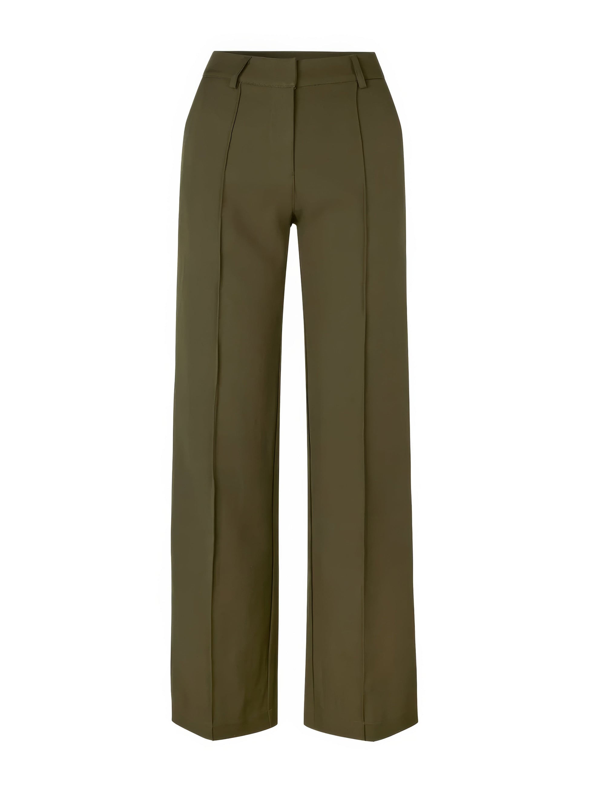 Pantalon évasé stretch taille haute - une silhouette de rêve - MAX FOR ME MAX FOR ME