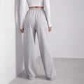 Pantalon large en molleton - confort et style décontracté - MAX FOR ME Gris clair / S MAX FOR ME