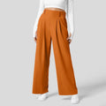 Pantalon large plissé à taille haute - une allure chic et intemporelle - MAX FOR ME MAX FOR ME