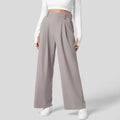 Pantalon large plissé à taille haute - une allure chic et intemporelle - MAX FOR ME MAX FOR ME