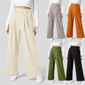 Pantalon large plissé à taille haute - une allure chic et intemporelle - MAX FOR ME MAX FOR ME
