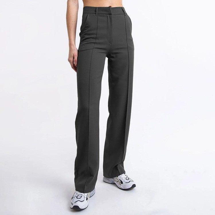 Pantalon large pour femme - Taille haute - Coupe ajustée - Élégant et confortable MAX FOR ME