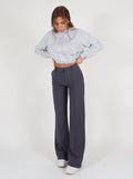 Pantalon large pour femme - Taille haute - Coupe ajustée - Élégant et confortable MAX FOR ME
