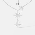 Pendentif étoile détail huit branches strass lumineux MAX FOR ME