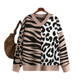 Pull à imprimé zèbre et léopard - un style audacieux et moderne - MAX FOR ME MAX for ME