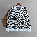 Pull à imprimé zèbre et léopard - un style audacieux et moderne - MAX FOR ME MAX for ME