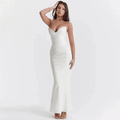 Robe Longue Bustier  Camélia – Coupe Sirène et Décolleté Cœur 