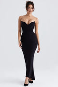 MAX for ME Black / S Robe Bustier Camélia