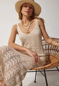 MAX for ME Robe d’été en crochet - taille unique 36 au 40