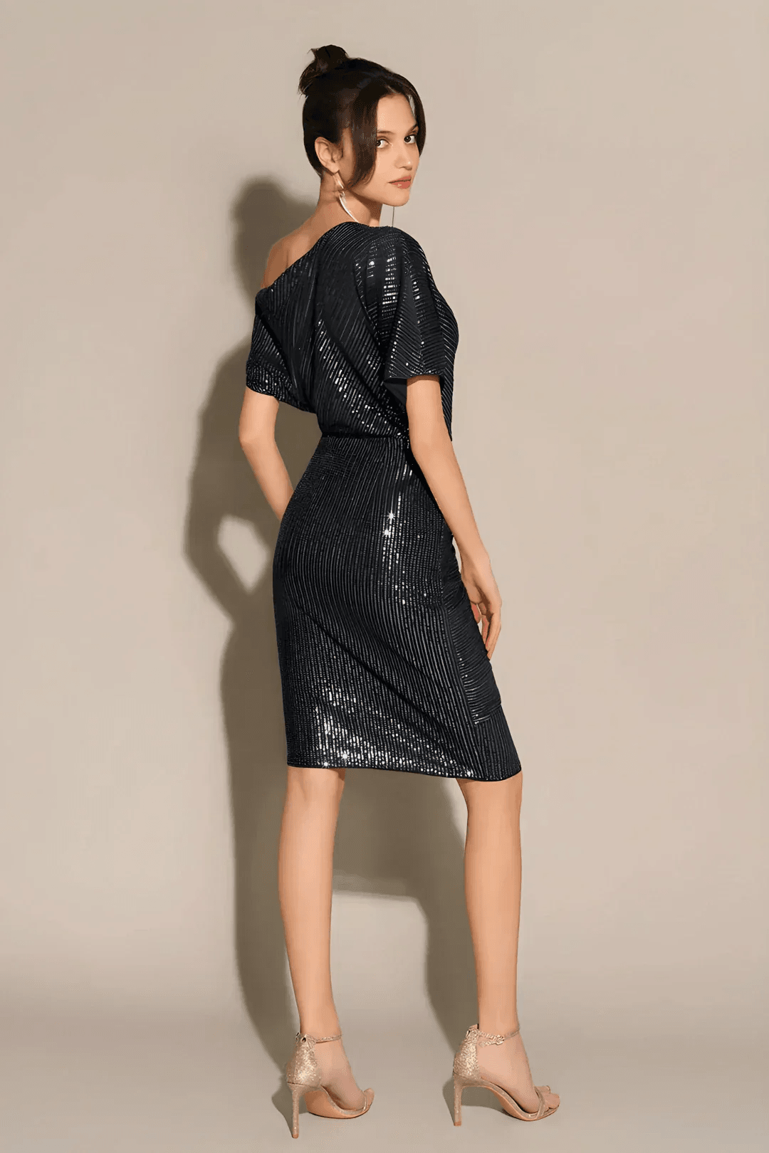Robe de Soirée  Paillettes Chic et élégante MAX FOR ME
