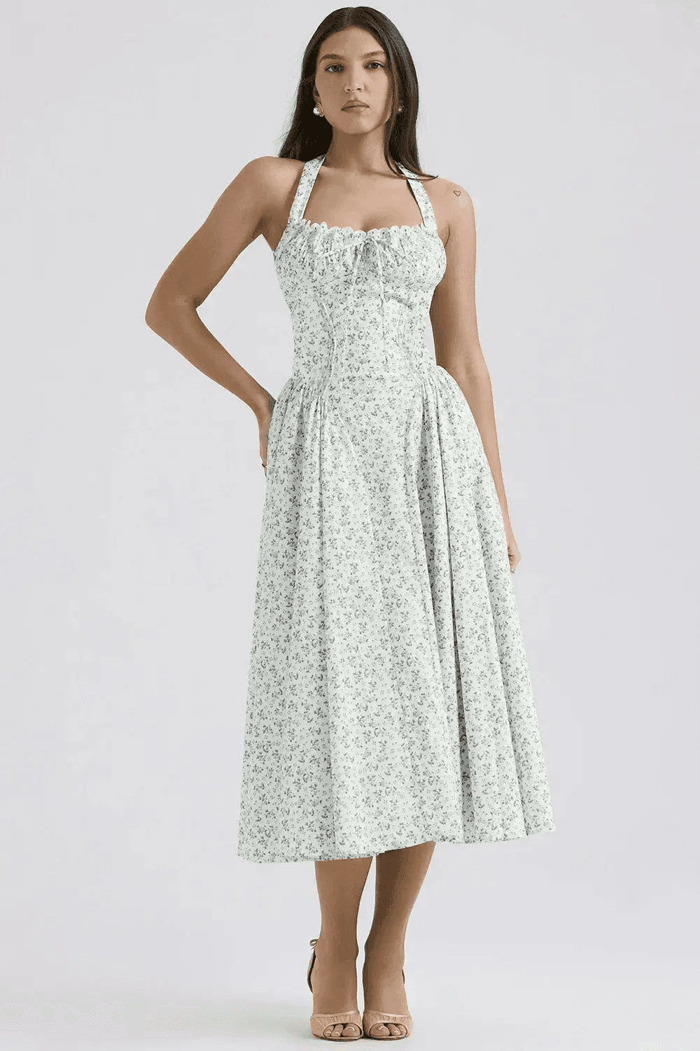 Robe Femme A-line Imprimé Floral MAX FOR ME