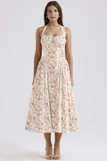 Robe Femme A-line Imprimé Floral Or / S MAX FOR ME