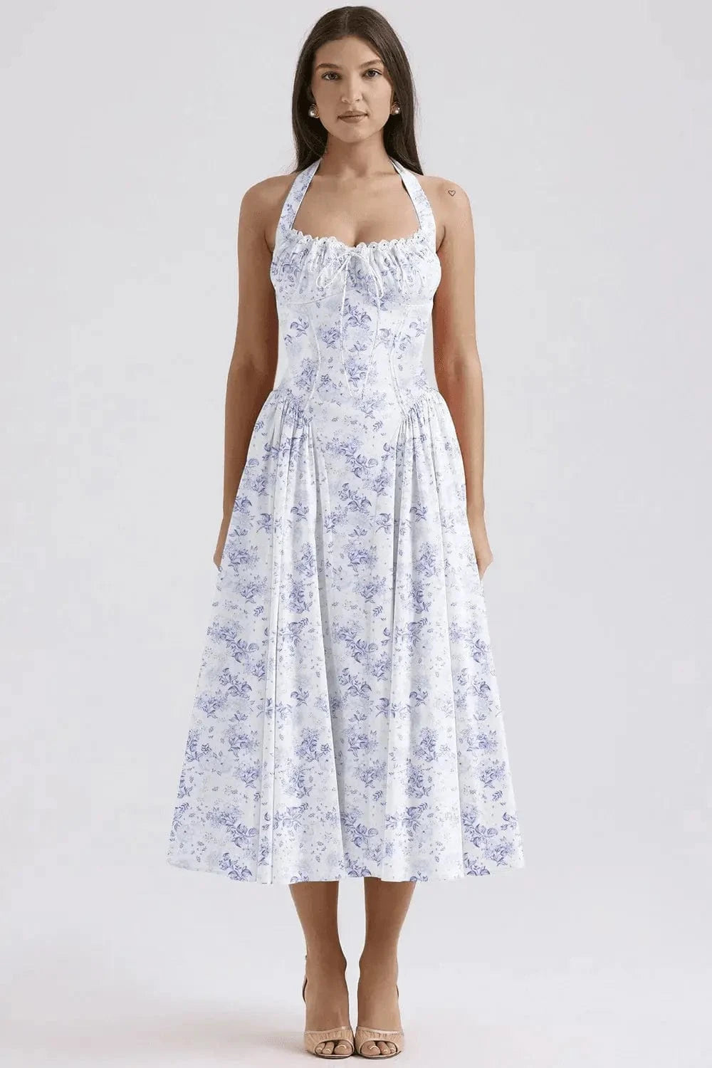 Robe Femme A-line Imprimé Floral 
