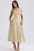 Robe Femme A-line Imprimé Floral Rose / S MAX FOR ME