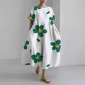 Robe Fleurie Boho Femme Top été – Coupe Évasée MAX FOR ME