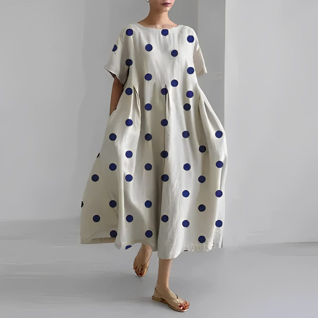 Robe Fleurie Boho Femme Top été – Coupe Évasée MAX FOR ME