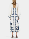 Robe hawaienne vintage à paillettes oversize - style tropical scintillant MAX FOR ME