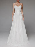 Robe Longue brodée blanche – Encolure dos en V et silhouette fluide d’été MAX FOR ME