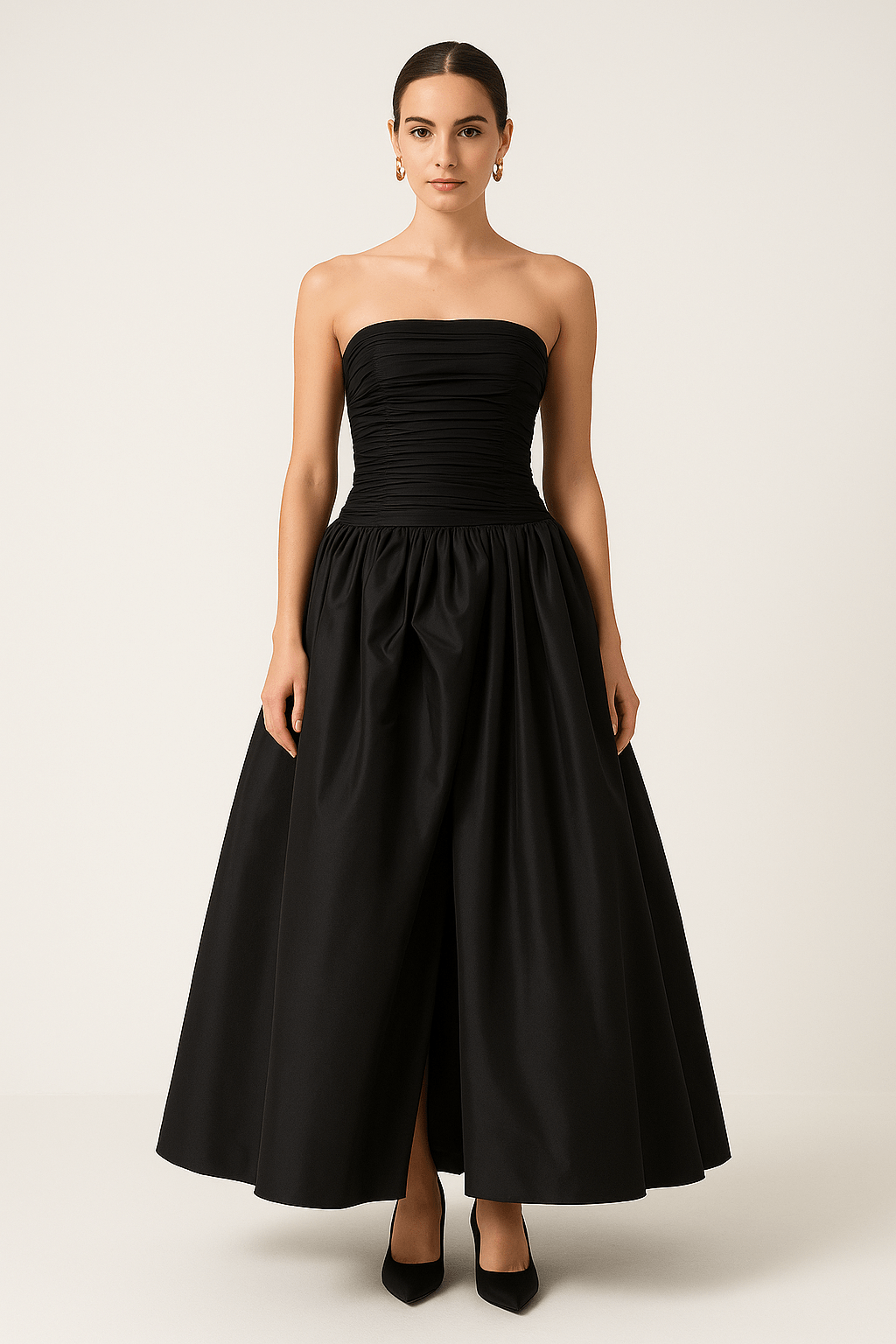 Robe Longue Femme Imprimée Sans Bretelles MAX FOR ME