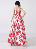 Robe Longue Femme Imprimée Sans Bretelles MAX FOR ME