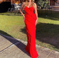 Robe Longue Noire Femme à Volants – Élégance Flottante et Allure Féminine MAX FOR ME