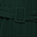 Robe Longue Plissée Verte MAX FOR ME