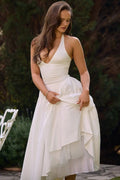 MAX for ME Robe midi Clara avec dos nu et jupe en tulle