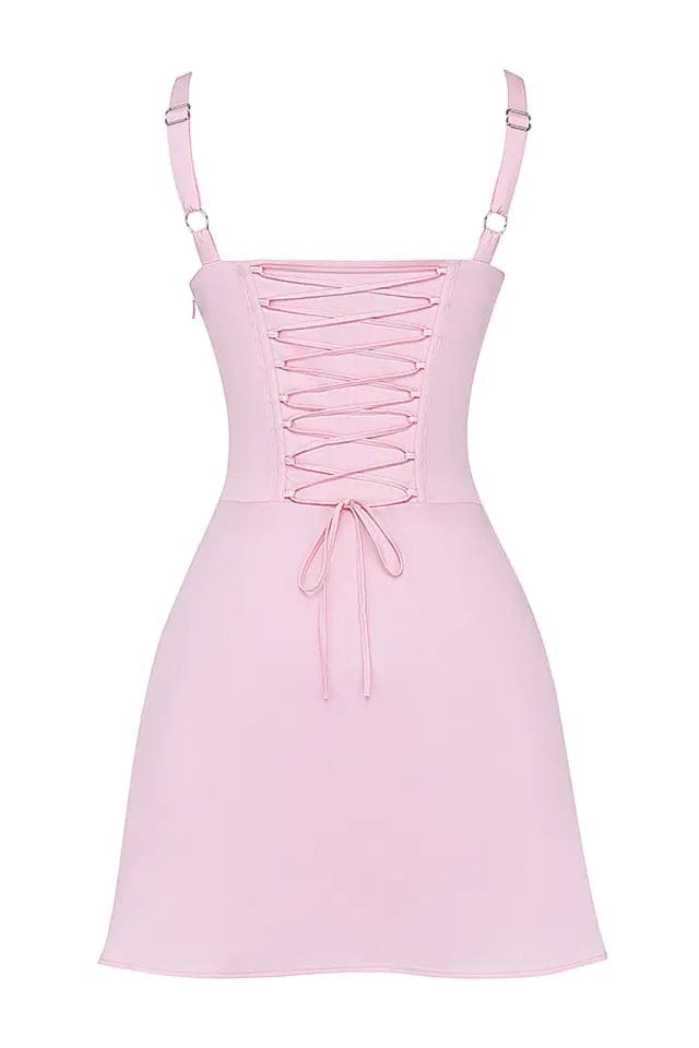 MAX for ME Robe mini Camille avec corset et dos lacé