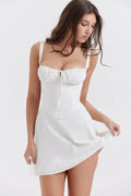 MAX for ME Robe mini Camille avec corset et dos lacé