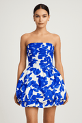 Robe Mini Iris Ballonnée Sans Bretelles MAX for ME