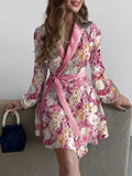 Robe portefeuille femme rose clair douceur féminine MAX FOR ME