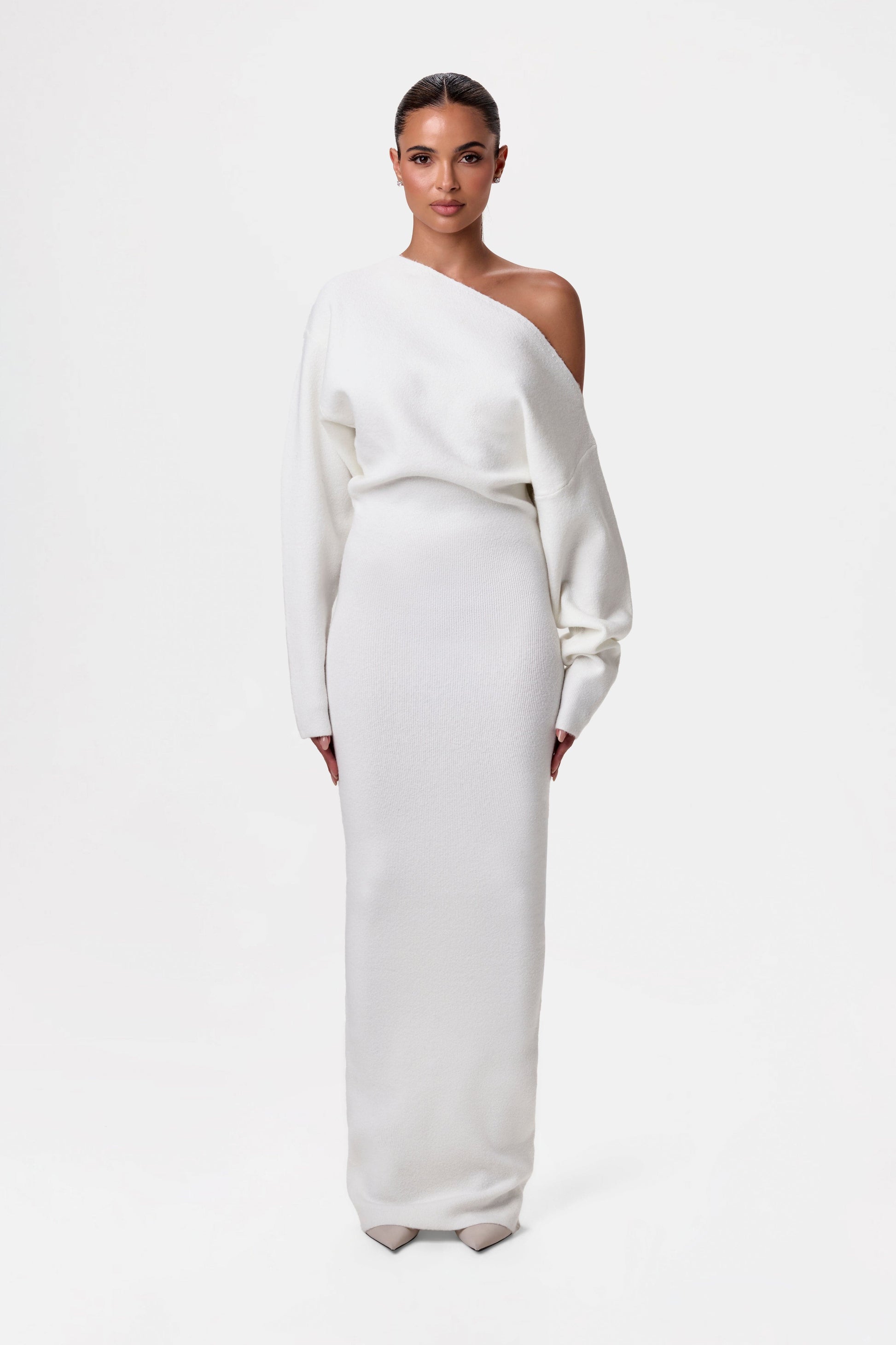 Robe Pull Femme Epaule dénudée MAX FOR ME