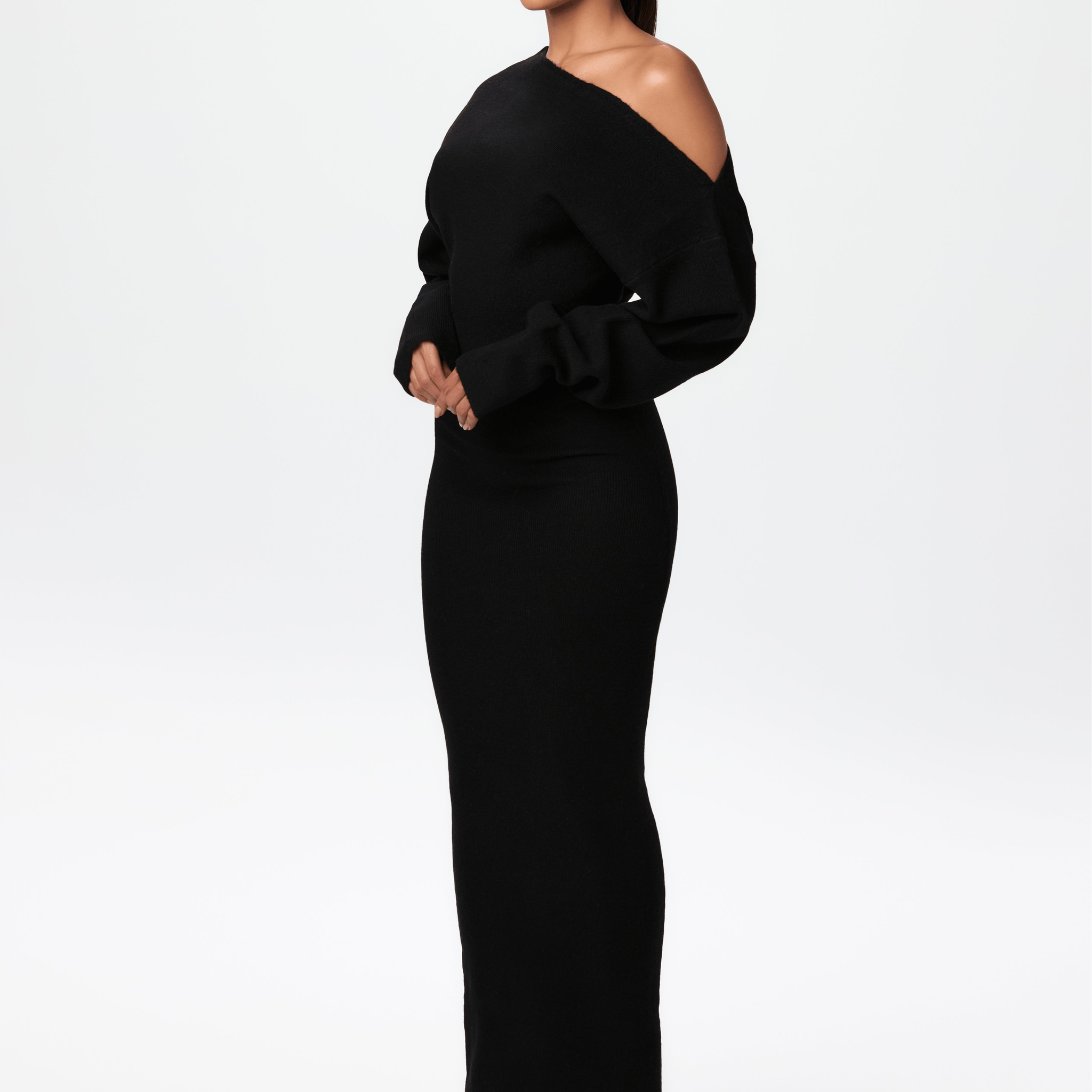 Robe Pull Femme Epaule dénudée MAX FOR ME