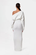 Robe Pull Femme Epaule dénudée MAX FOR ME