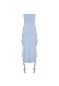 MAX for ME robes Robe longue Léa en georgette – fluidité sensuelle et détails raffinés