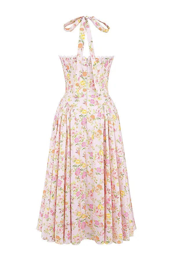 MAX for ME robes Robe midi Élise avec imprimé floral et jupe volumineuse