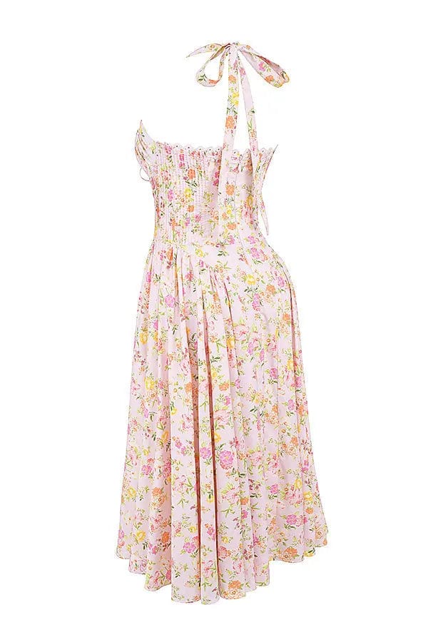 MAX for ME robes Robe midi Élise avec imprimé floral et jupe volumineuse