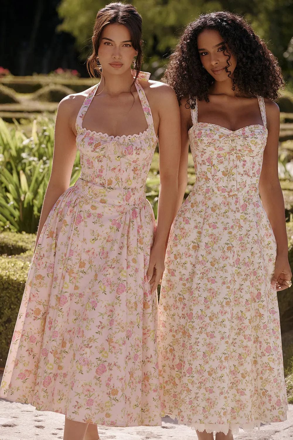 MAX for ME robes Robe midi Élise avec imprimé floral et jupe volumineuse