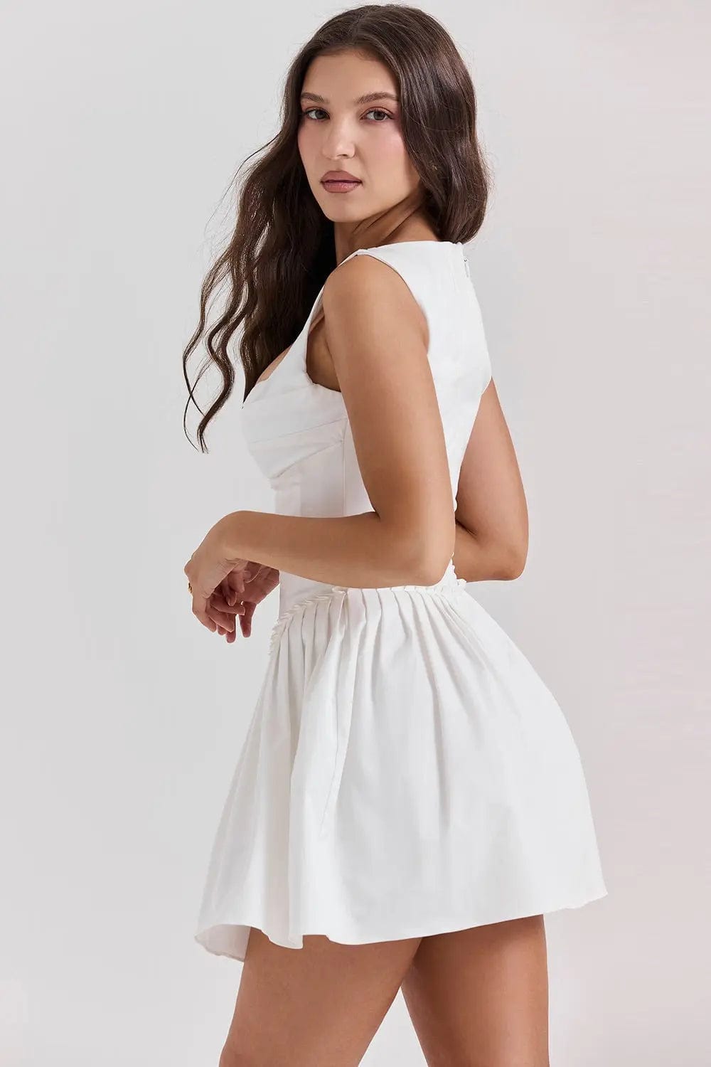 MAX for ME robes Blanc / 34 Robe mini Sofia avec corset et jupe en tulle