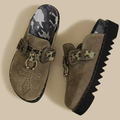 Sabots style rock militaire - Caractère rebelle sophistiqué - MAX FOR ME MAX for ME