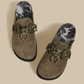 Sabots style rock militaire - Caractère rebelle sophistiqué - MAX FOR ME MAX for ME