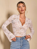 Top en dentelle délicate – silhouette légère pour l’été MAX FOR ME
